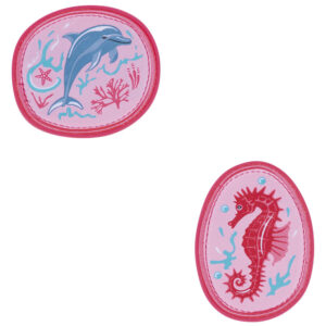 DerDieDas Wechselbuttons Set 2tlg Coral Reef