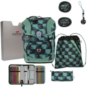 DerDieDas ErgoFlex Tiny Schulranzen-Set 5tlg Super Truck