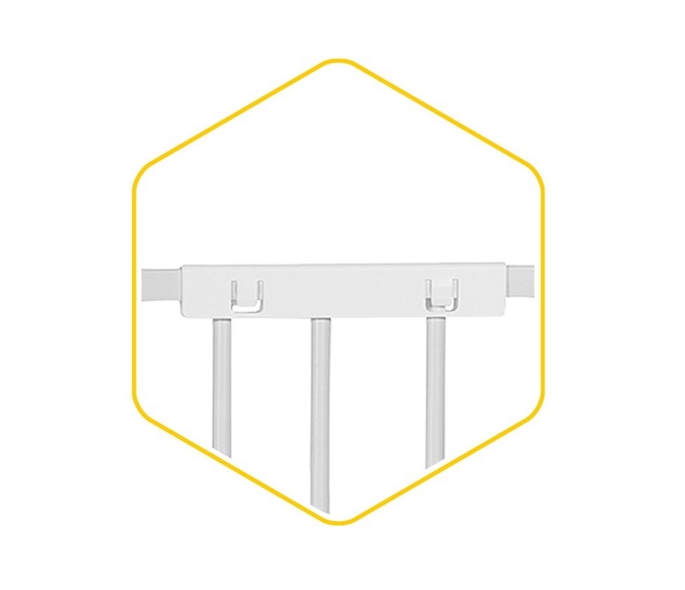 IMPAG® Stabilisierungs-Schienen für Schutzgitter""