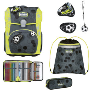 Scout Neo Schulranzen-Set 4tlg Soccer Star