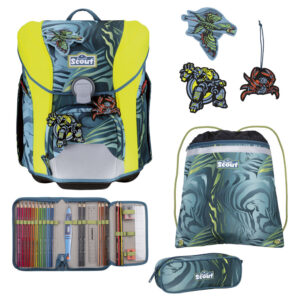 Scout Micro Schulranzen-Set 4tlg Action