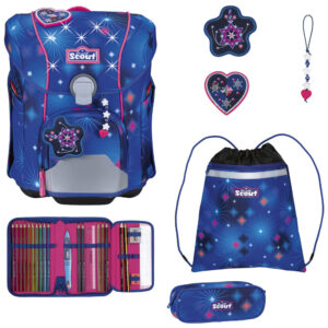 Scout Micro Schulranzen-Set 4tlg Sparkling Dream