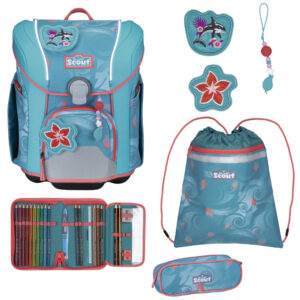 Scout Micro Schulranzen-Set 4tlg Aloha