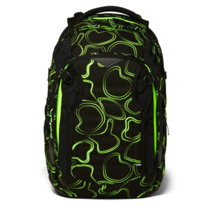 Satch Match Schulrucksack Green Supreme