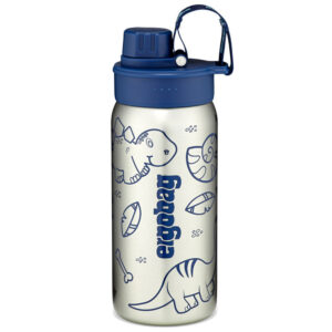 Ergobag Edelstahl Trinkflasche 0,5l Blau