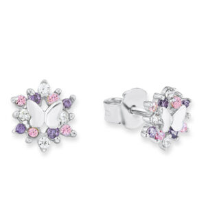 Prinzessin Lillifee by Amor Ohrringe Schmetterling Rosa