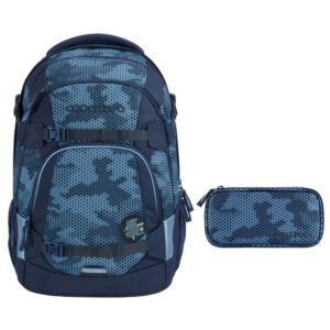 coocazoo MATE Schulrucksack-Set 2tlg Geometric Sky