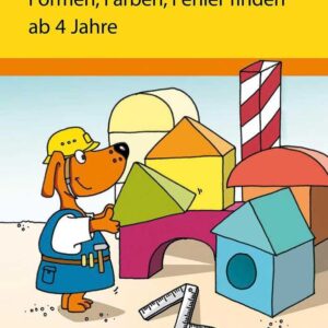 Hauschka Verlag 621 Kindergartenblock - Formen, Farben, Fehler finden