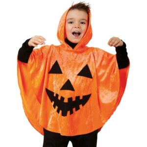 Fries Kinder-Kostüm Größe 98 Cape Kürbis