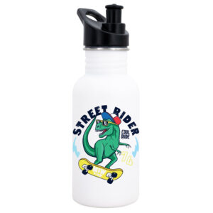 Doras Retro Edelstahlflasche 500 ml Dino