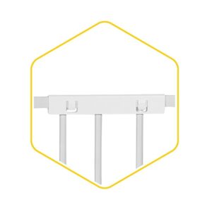 IMPAG® Stabilisierungs-Schienen für Schutzgitter""