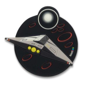 Ergobag 3D Silikon-Klettie Space 002