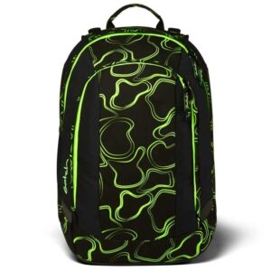 Satch Air Schulrucksack Green Supreme