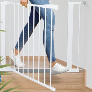 IMPAG® Treppenschutzgitter Swing Shut mit Safe Step 78 - 110 cm""