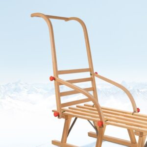 Sicherheits-Schieblehne für Rodelberg® Holzschlitten""