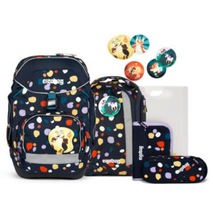 Ergobag Pack Schulranzen-Set 6tlg Bärnsteinhöhle