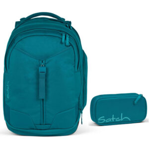 Satch Match Schulrucksack-Set 2tlg Deep Petrol
