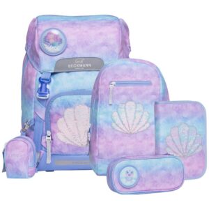 Beckmann Classic 22L Schulrucksack-Set 6tlg Seashell