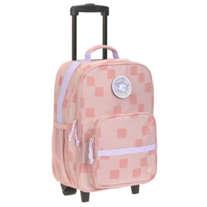 LÄSSIG 2-Rollen Kindertrolley 46 cm Pattern Party Rose