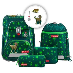 Step by Step FIT Schulranzen-Set 5tlg Dino Targo