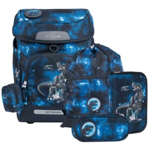 Beckmann Plus Air Schulranzen-Set 6tlg Tech Rex 2.0