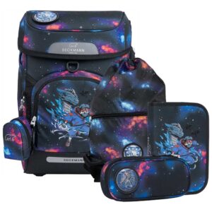 Beckmann Plus Air Schulranzen-Set 6tlg Ninja Elements 2.0