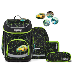 Ergobag Cubo Schulranzen-Set 5tlg CyBär Race 2.0