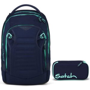 Satch Match Plus Schulrucksack-Set 2tlg Ocean Mint