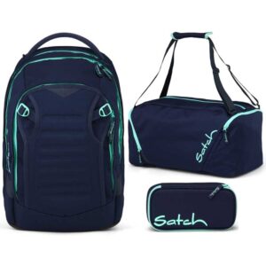 Satch Match Plus Schulrucksack-Set 3tlg Ocean Mint