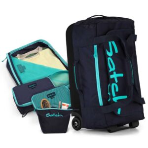 Satch Quest Reisetaschen-Set 5tlg Jet Mint