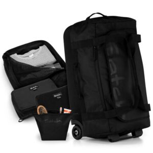 Satch Quest Reisetaschen-Set 5tlg Jet Black