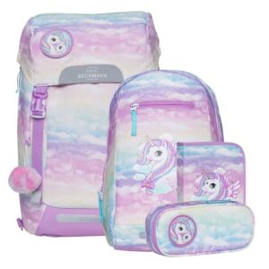 Beckmann Classic Maxi Schulrucksack-Set 6tlg Unicorn
