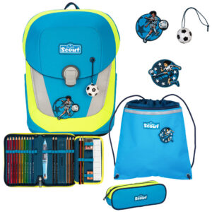 Scout Sunny II Schulranzen-Set 4tlg Super Champion