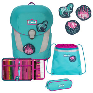 Scout Sunny II Schulranzen-Set 4tlg Dreamworld