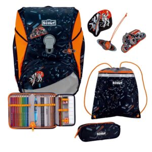 Scout Alpha Schulranzen-Set 4tlg Space Data