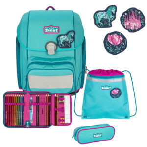 Scout Genius Schulranzen-Set 4tlg Dreamworld