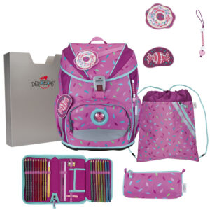 DerDieDas ErgoFlex Schulrucksack-Set 5tlg Sweet Sprinkles