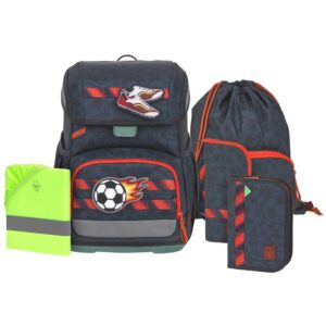 LÄSSIG Light Unique Schulranzen-Set 7tlg Football