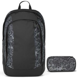 Satch Air Schulrucksack-Set 2tlg Street Ink