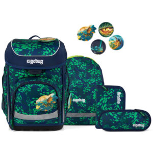 Ergobag Cubo Schulranzen-Set 5tlg DrachenbezwingBär