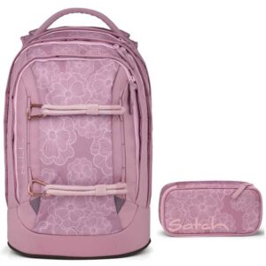 Satch Pack Schulrucksack-Set 2tlg Magnolia Dream