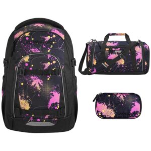 coocazoo MATE Schulrucksack-Set 3tlg Colour Drift