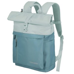 Travelite Basics Rollup Rucksack Ice Blue