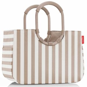 Reisenthel Loopshopper L Summerstripes Coffee