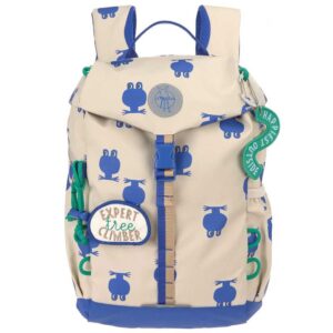 LÄSSIG Mini Outdoor Backpack Happy Trails Frog