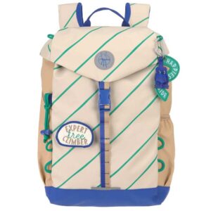 LÄSSIG Big Outdoor Backpack Happy Trails Frog