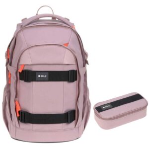 Bold Origin Schulrucksack-Set 2tlg Mauve
