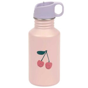 LÄSSIG Edelstahl Trinkflasche 0,5 L Happy Fruits Cherry