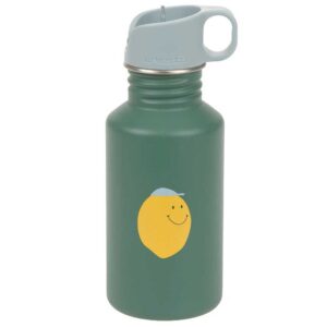 LÄSSIG Edelstahl Trinkflasche 0,5 L Happy Fruits Lemon