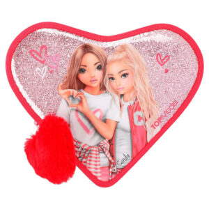 Depesche TOPModel Herz-Federtasche One Love